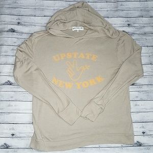 Wildfox| long sleeve hooded pullover